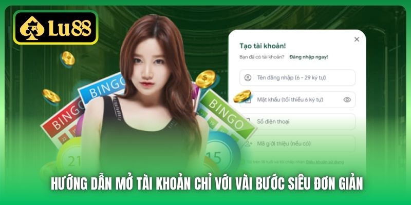 Hướng dẫn mở tài khoản chỉ với vài bước siêu đơn giản