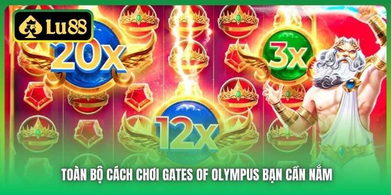 Toàn bộ cách chơi Gates of Olympus bạn cần nắm