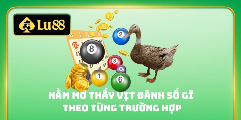 Nằm mơ thấy vịt đánh số gì theo từng trường hợp